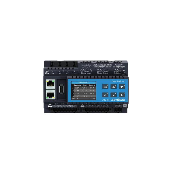 ARDEBO.de Janitza UMG 801-8TE Energiemessgerät, 145x90x76mm (5231003)