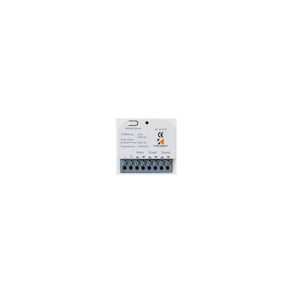 ARDEBO.de Kaiser Nienhaus 331070 Mehrfachsteuergerät 230V, UP-Ausführung, mikroprozessorgesteuert, Selbsthaltungsfunktion, umschaltbar für Jalousie - Rollladenfunktion, für einen Motor