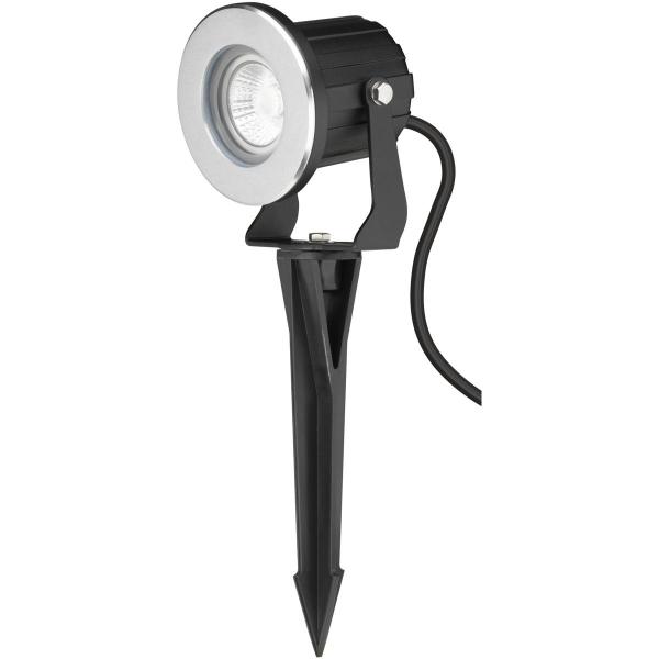 ARDEBO.de LCD Erdspießstrahler Typ 5017, 35W, GU10, schwarz (5017)