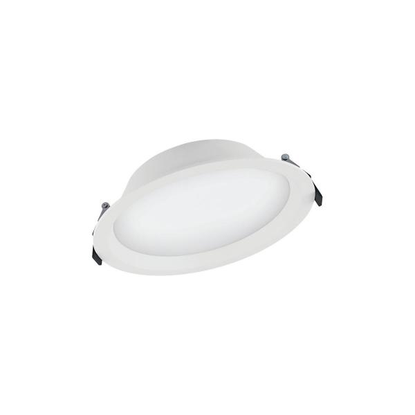 LEDVANCE DL ALU DN 200 WT Downlight Alu 25W, 3000K, IP44/IP20