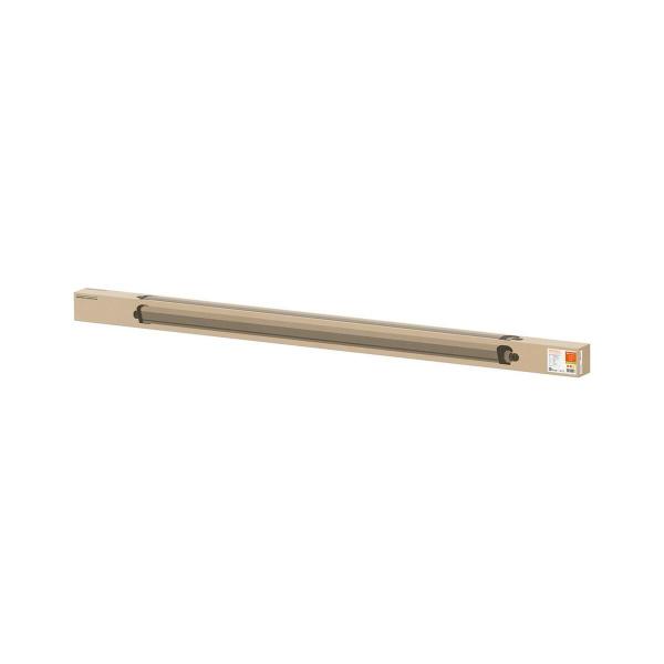 LEDVANCE Feuchtraumleuchte DAMP PROOF DP COMPACT 1500 55W/3000K IP66 GR, 6300lm, grau (4058075424289)