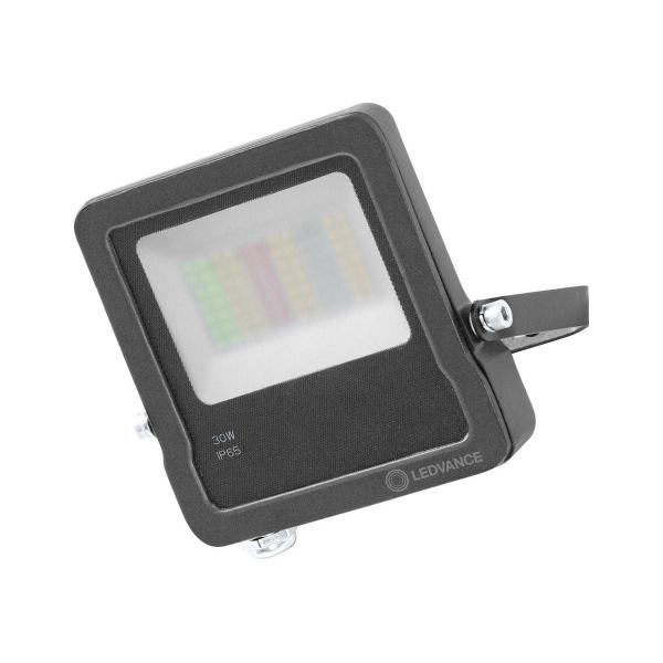 ARDEBO.de LEDVANCE Flutlicht SMART+ WIFI FLOOD 20W, 1260lm, 3000K, dunkelgrau (4058075474642)