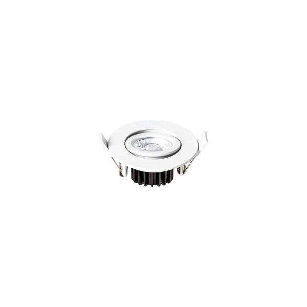 ARDEBO.de Ledxon EDOS Einbaustrahler Flat schwenkbar, 6W, 520lm, 3000K, weiß (7008115)