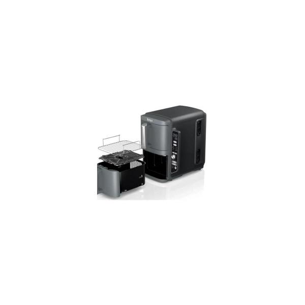Ninja SL400 Heißluftfriteuse Douvle Stack XL, 2470 W, 2 Ebenen, 6 Garfunktionen, 9,5 L (2 x 4,75 pro Fach)