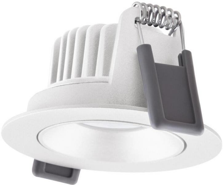 ARDEBO.de LEDVANCE Spot Adjust 8W 927 PS DIM, Einbaustrahler, einstellbar, IP20, 2700K, warmweiß, Aluminium, weiß (4058075799622)