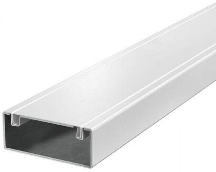 ARDEBO.de OBO Bettermann Installationskanal mit Brandschutzgewebe PYROLINE® Rapid PLM, Kanalhöhe 40 mm, reinweiß (7218006)