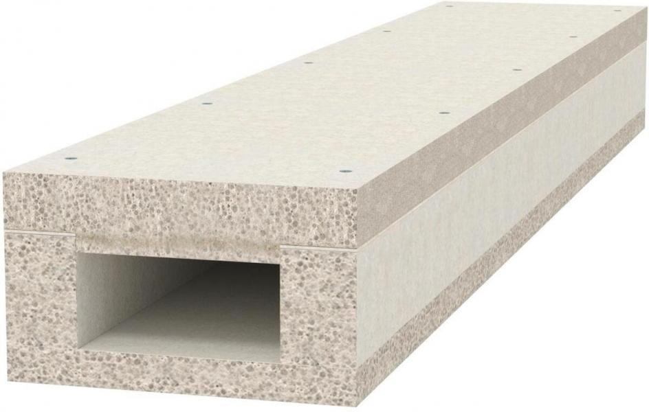 ARDEBO.de OBO Bettermann BSKD09-K0511 Brandschutzkanal PYROLINE® Con D BSK I90/E30, 50 x 110 mm, 1 m (7215139)
