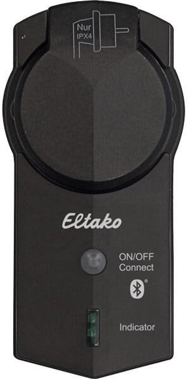 ARDEBO.de Eltako Außen-Steckdosen-Schaltuhr mit Bluetooth, 1 Schließer 16A (30000660)