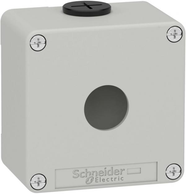 ARDEBO.de Schneider Electric XAPD1201 Leergehäuse, 80x80x51,5mm, M20, Metall