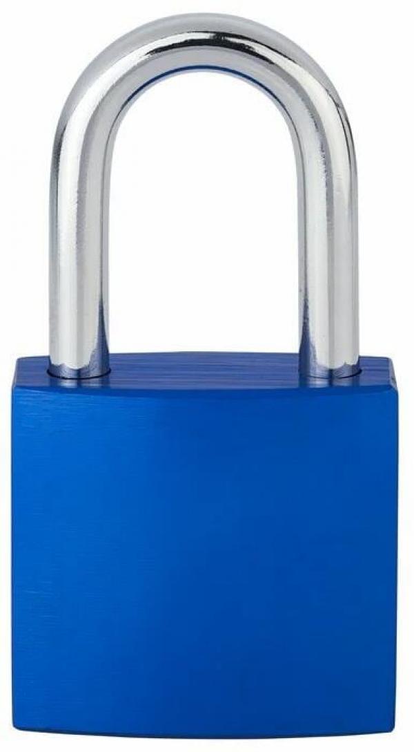 Burg Wächter 775 40 35 Blue SB Friend Zylinder-Vorhängeschloss, Aluminium, blau (39441)