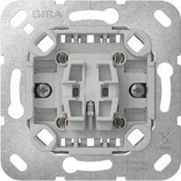 ARDEBO.de Gira 310700 Wippschalter-Einsatz Ausschalter mit Befestigungskrallen, Kreuzschalter, 10 AX, 250 V
