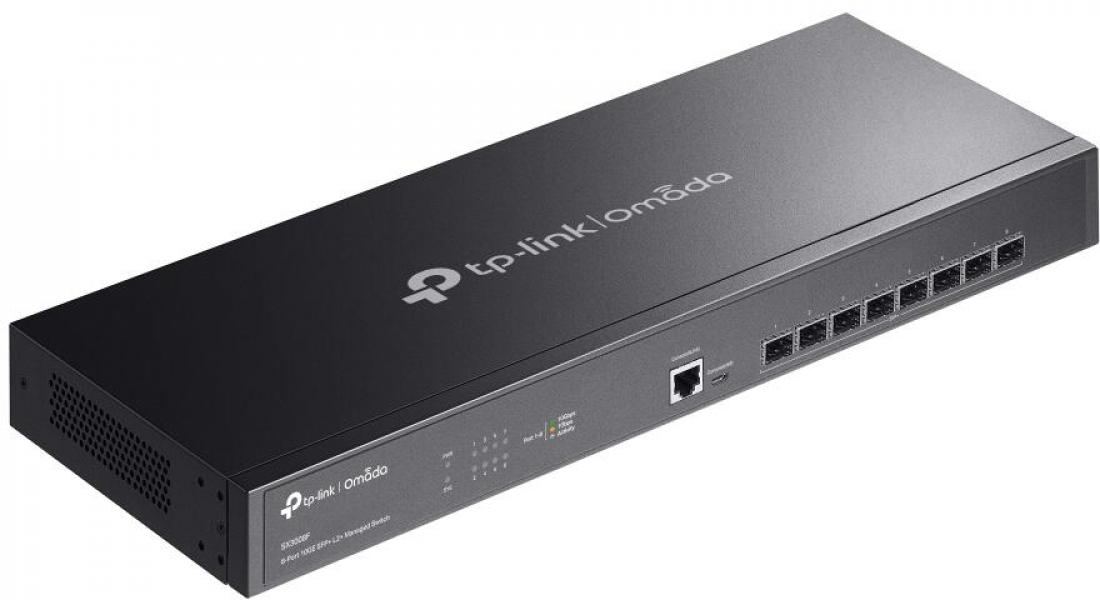 TP-Link Omada 8-Port 10GE SFP+ L2+ Managed Switch (SX3008F)