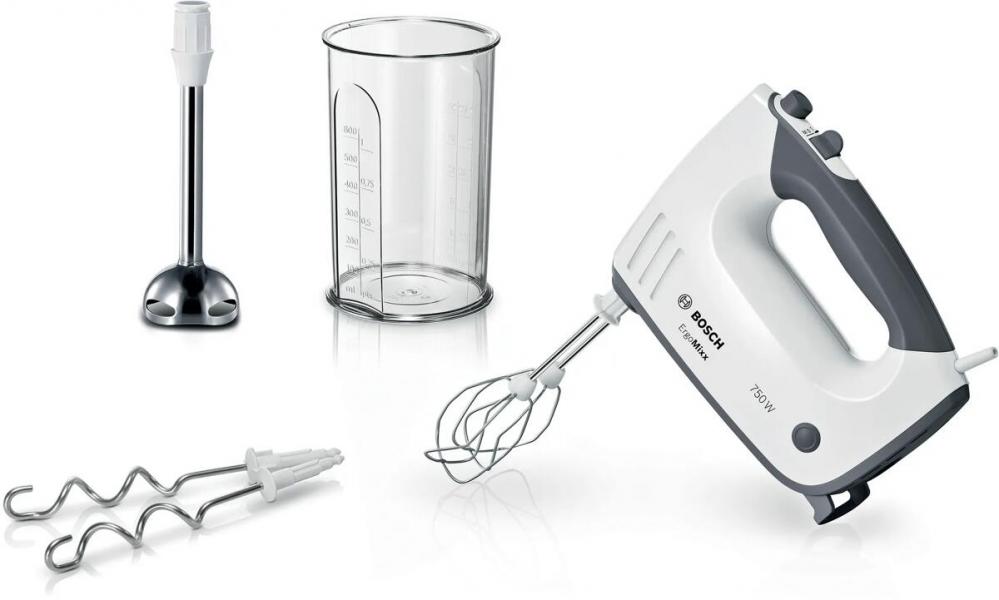 ARDEBO.de Bosch ErgoMixx MFQ37470 Handrührer, 750W, weiß