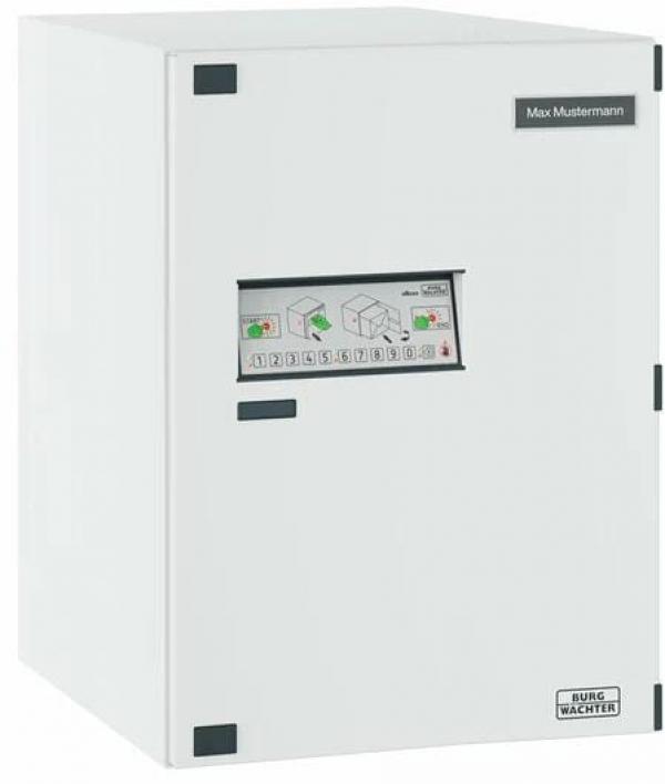 ARDEBO.de Burg Wächter eBoxx GV 645 W Paketbox easy+, Stahl, weiß (41940)