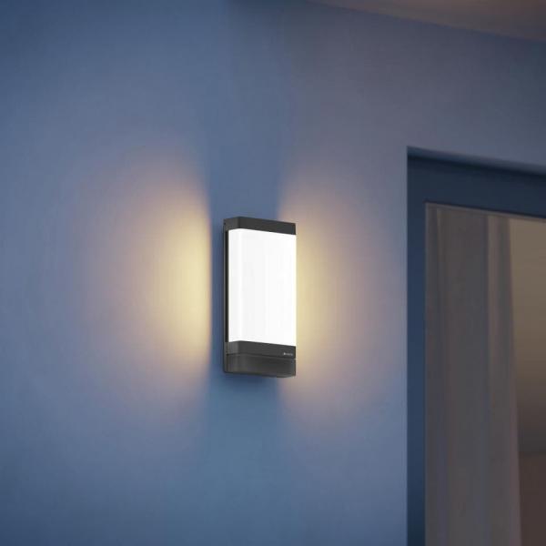 Steinel L 271 digi SC Außenleuchte mit Bewegungsmelder, Bluetooth, 6,6W, IP44, anthrazit (067212)