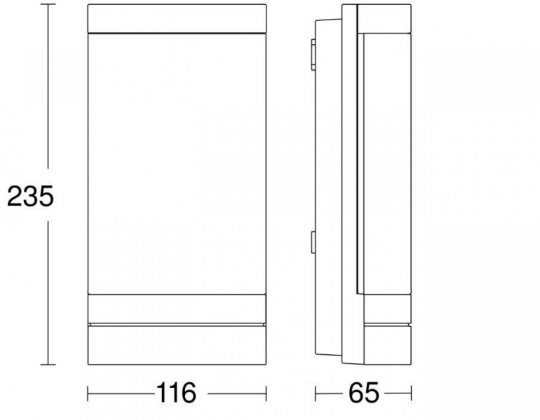 Steinel L 271 digi SC Außenleuchte mit Bewegungsmelder, Bluetooth, 6,6W, IP44, anthrazit (067212)