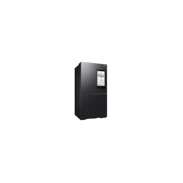 Samsung RF65DG9H0EB1EF Stand Side-by-Side Kombination, 91,2 cm breit, 636 L, NoFrost+, WIFI, Beverage Center mit Dual Water Dispenser, Dual Ice Maker, Festwasseranschluss, Premium Black Steel