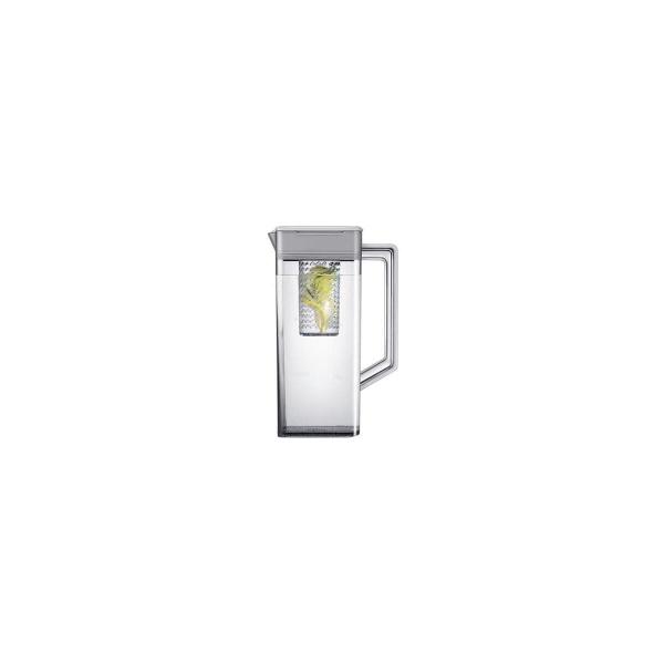 Samsung RF65DG9H0EB1EF Stand Side-by-Side Kombination, 91,2 cm breit, 636 L, NoFrost+, WIFI, Beverage Center mit Dual Water Dispenser, Dual Ice Maker, Festwasseranschluss, Premium Black Steel