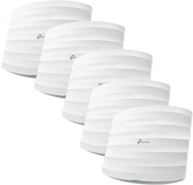 ARDEBO.de TP-Link AC1750-MU-MIMO-WLAN-Accesspoint zur Deckenmontage, 5-pack, weiß (EAP245)