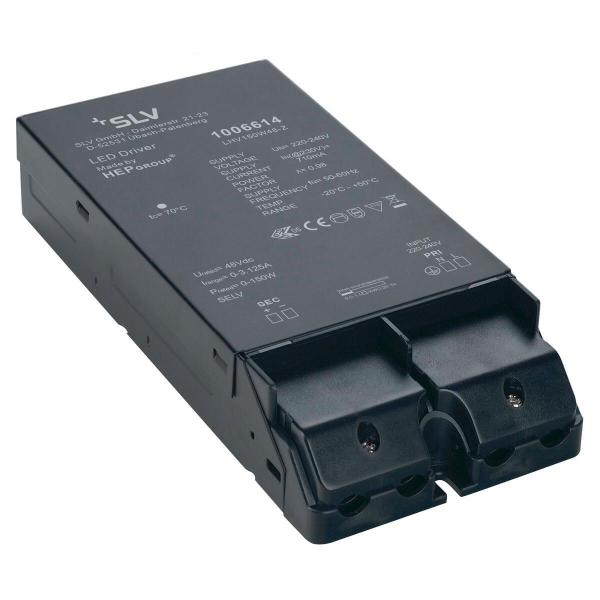 ARDEBO.de SLV 48V TRACK LED Netzteil, 150W, schwarz (1006614)