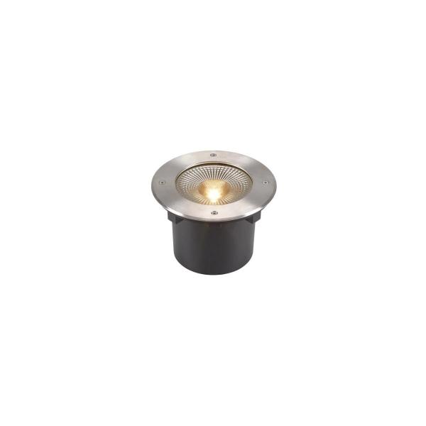 ARDEBO.de SLV ROCCI 200 Outdoor Bodeneinbauleuchte, LED, 3000K, IP67, rund, edelstahl 316 (1006104)
