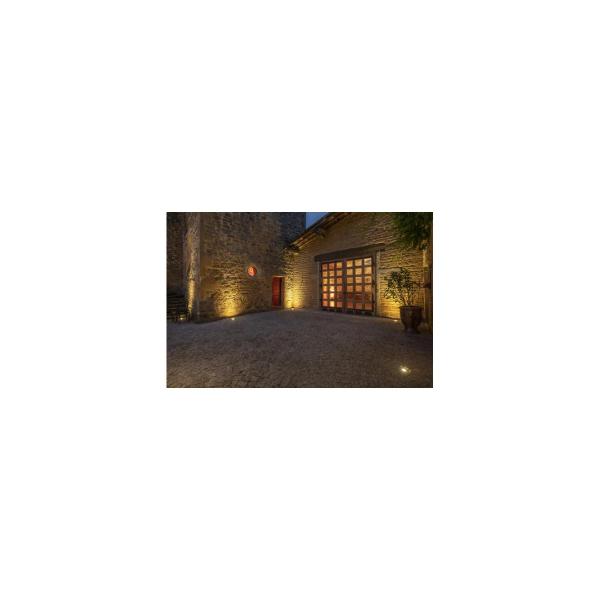 SLV ROCCI 200 Outdoor Bodeneinbauleuchte, LED, 3000K, IP67, rund, edelstahl 316 (1006104)