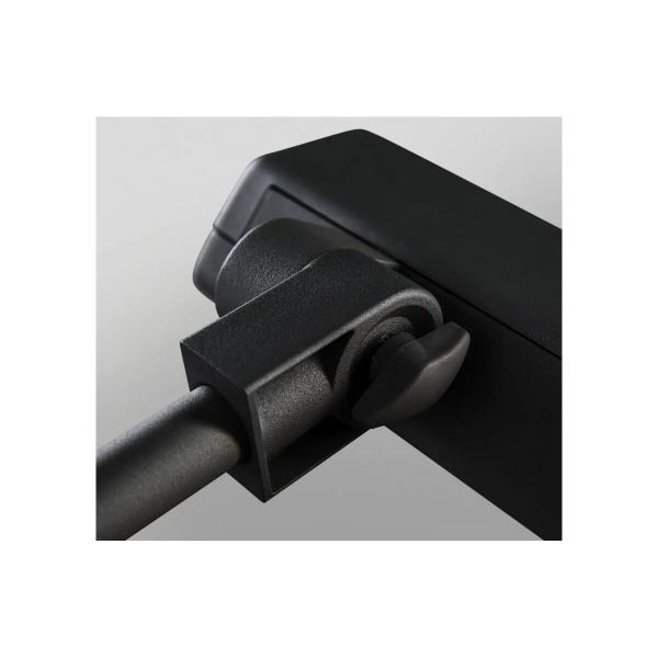 SLV TODAY Outdoor Wand-Displayleuchte, LED, 4000K, schwarz, lang, IP65 (1000880)