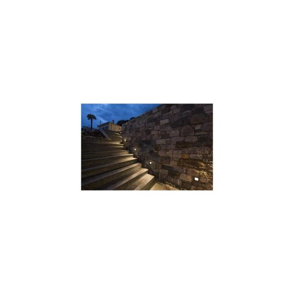 SLV DOWNUNDER OUT S Wandeinbauleuchte, LED, 3000K, weiß (233601)
