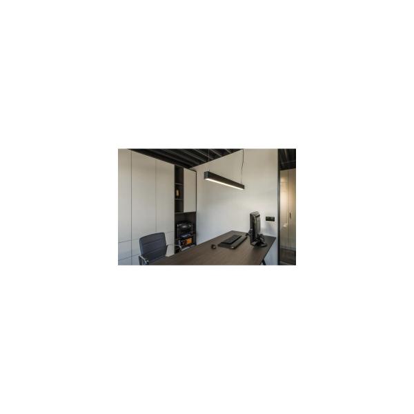SLV GLENOS Profilpendelleuchte, LED, 4000K, schwarz, 1 m, 43W (1001403)