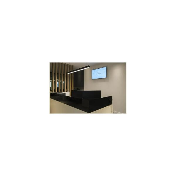 SLV GLENOS Profilpendelleuchte, LED, 4000K, schwarz, 1 m, 43W (1001403)