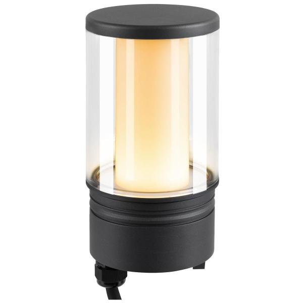 ARDEBO.de SLV M-POL M Polehead Pollerleuchtenkopf, LED, 11W, 590/660lm, 2700/3000K, CRI90, anthrazit (1006384)