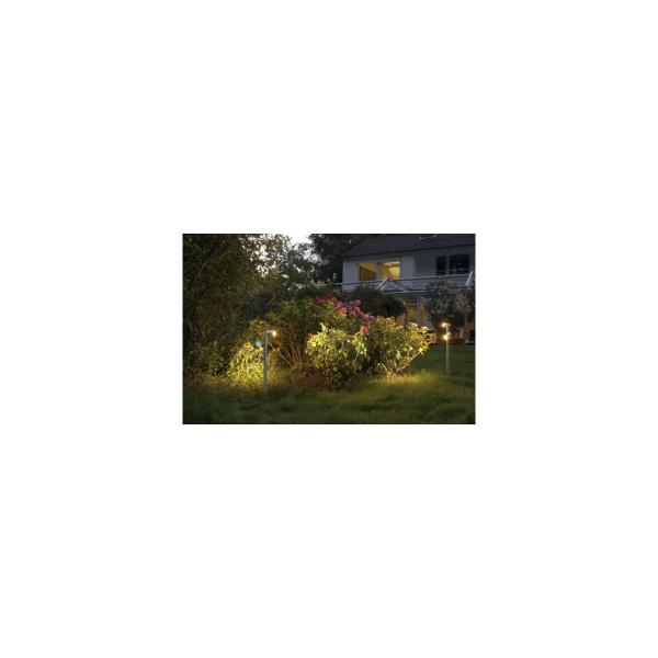 SLV MYRA 2 Outdoor Spiessleuchte, zweiflammig, LED GU10 51 mm, IP44, anthrazit (233185)