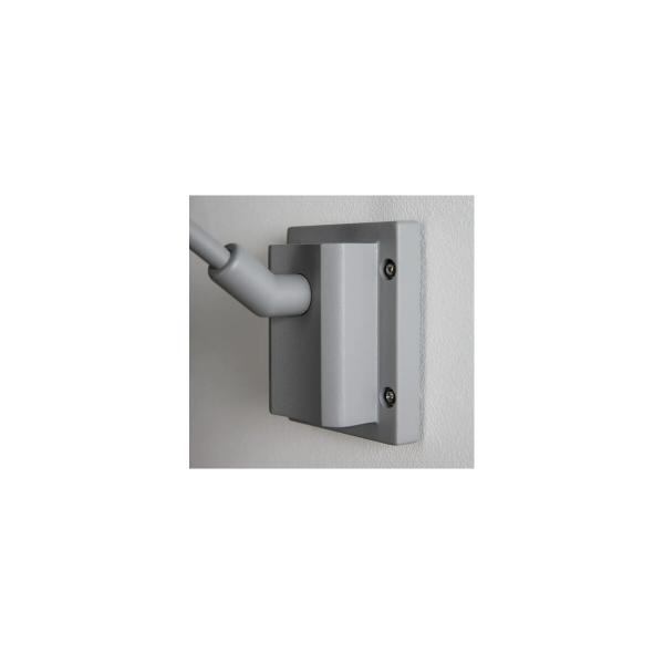 SLV MYRA DISPLAY Outdoor Wandleuchte, QPAR51, IP55, grau, gewölbt, max. 50W (233134)