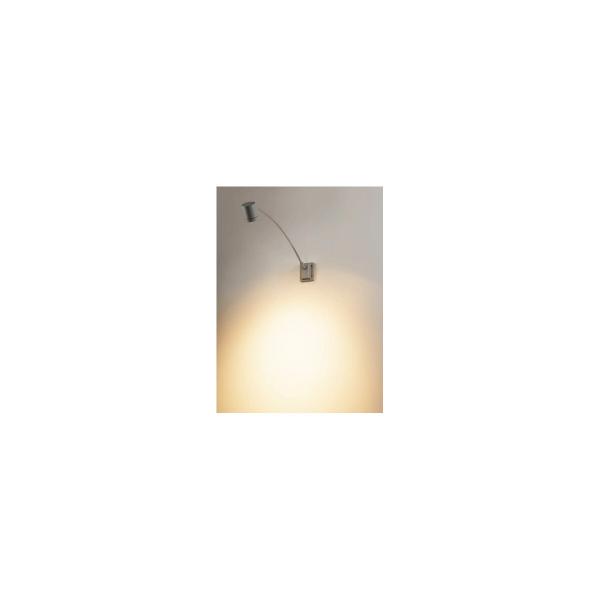SLV MYRA DISPLAY Outdoor Wandleuchte, QPAR51, IP55, grau, gewölbt, max. 50W (233134)