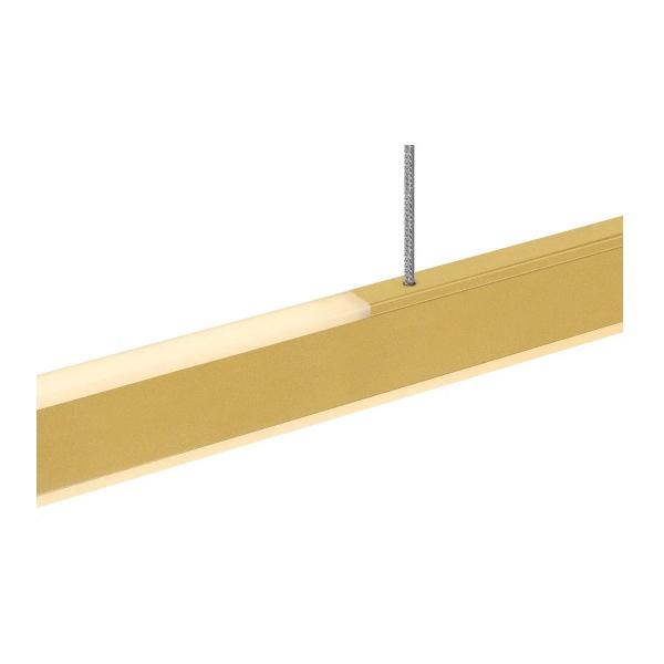 SLV ONE LINEAR 100 Pendelleuchte, 24W, 2700/3000K, messing (1006187)