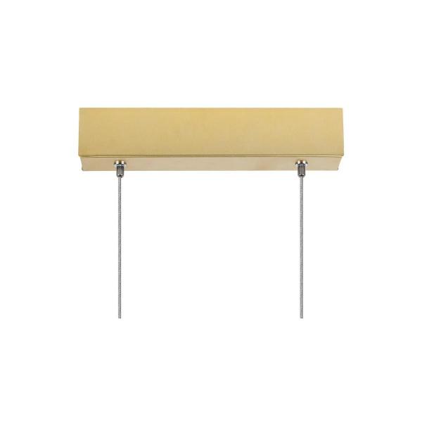 SLV ONE LINEAR 100 Pendelleuchte, 24W, 2700/3000K, messing (1006187)