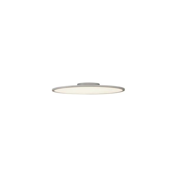 ARDEBO.de SLV PANEL 60 DALI Deckenaufbauleuchten, LED, rund, grau, 3000K (1003042)