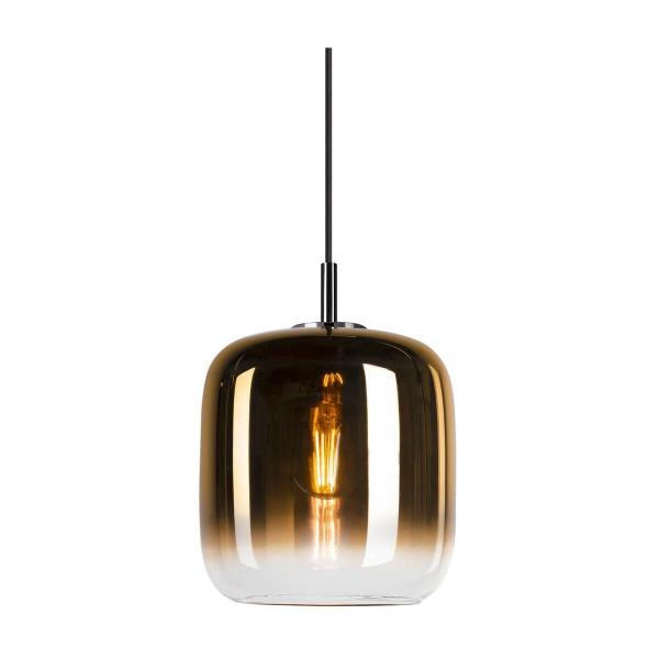 ARDEBO.de SLV PANTILO 20 PD Pendelleuchte, Ø 20cm, E27, max. 15W, Glas, gold/chrom (1006395)