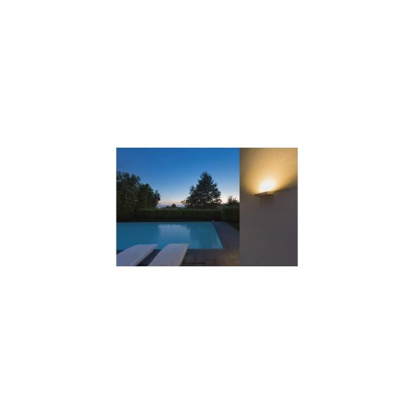 SLV PEMA LED Outdoor Wandaufbauleuchte, IP54, weiß, 3000K (1002070)