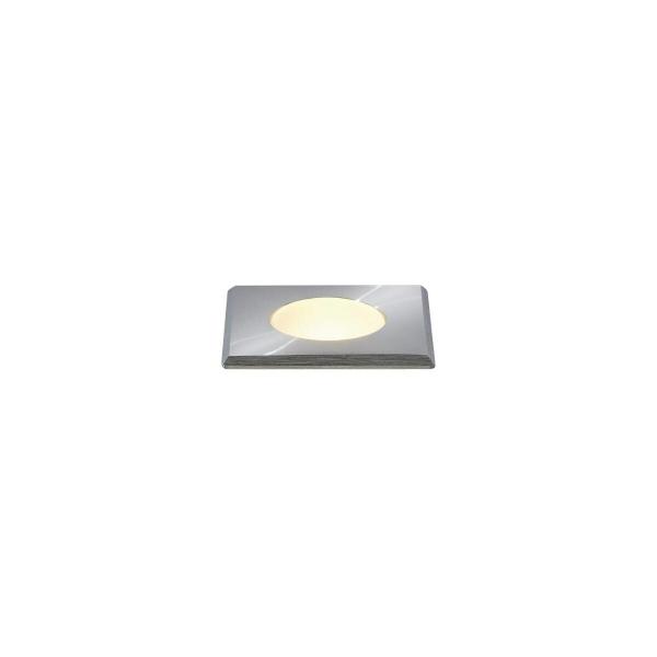 SLV POWER TRAIL-LITE 47 Outdoor Bodeneinbauleuchte, LED, 3000K, IP67, eckig, edelstahl 316 (228342)