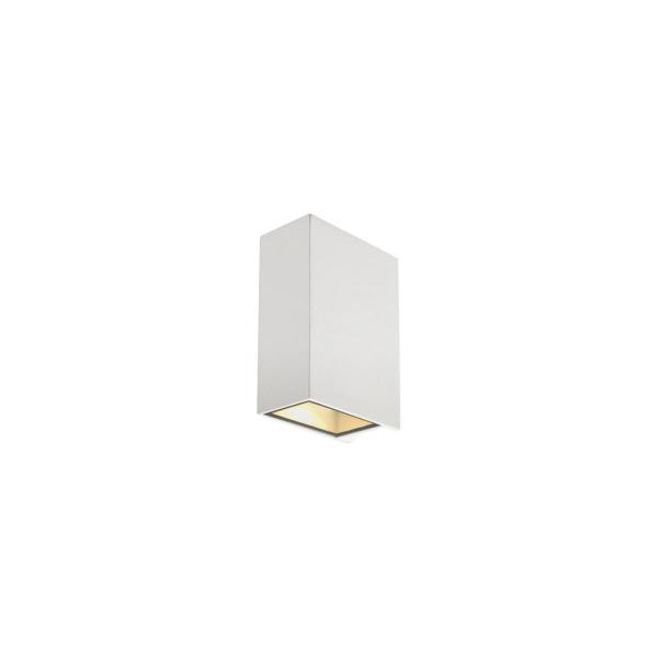ARDEBO.de SLV QUAD BIG UP/DOWN Wandleuchte, LED, 3000K, IP44, eckig, weiß (232441)