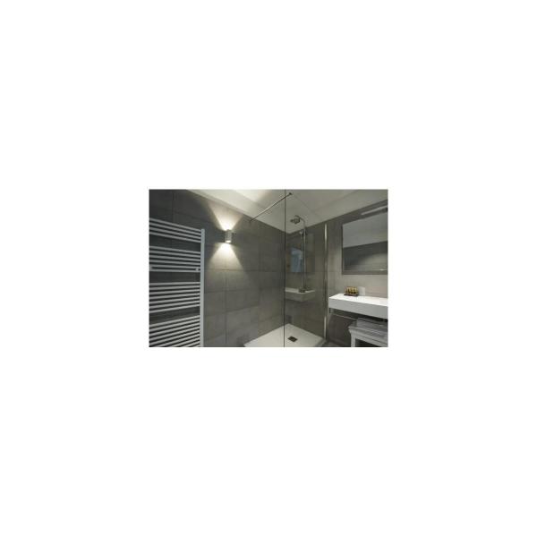 SLV QUAD BIG UP/DOWN Wandleuchte, LED, 3000K, IP44, eckig, weiß (232441)