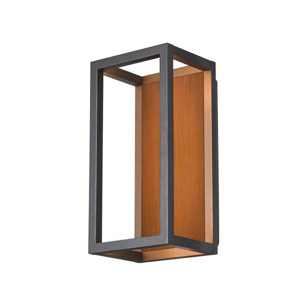 ARDEBO.de SLV QUADRULO Outdoor Wandaufbauleuchte, LED, 3000K, IP55, anthrazit (1007207)