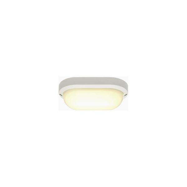 ARDEBO.de SLV TERANG 200 Outdoor Decken- und Wandleuchte, LED, 3000K, IP44, oval, weiß (229931)