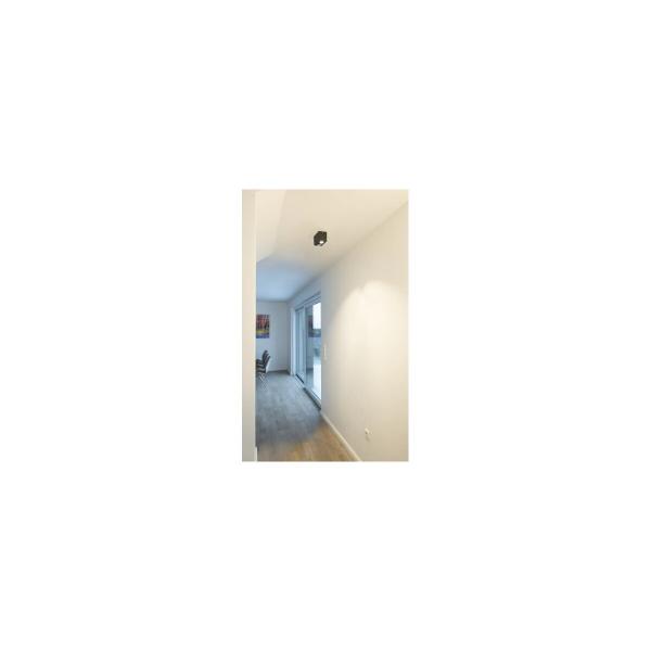 SLV TRILEDO Double LED Indoor Deckenaufbauleuchte, schwarz, 3000K, 14W (1002003)