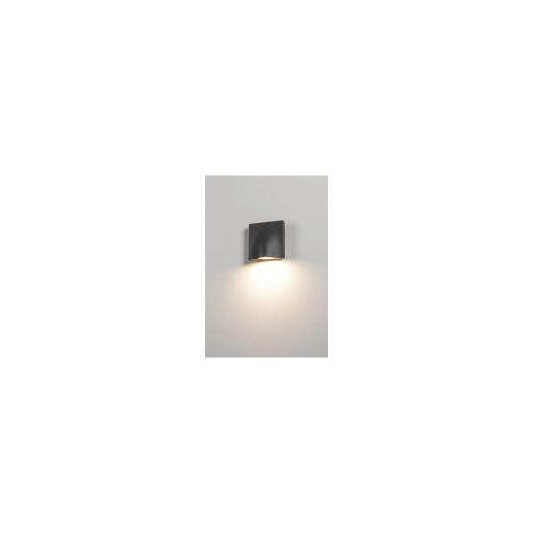 SLV VILUA S Outdoor Wandaufbauleuchte, anthrazit, 3000K, IP54, 100°, 405lm (1002503)