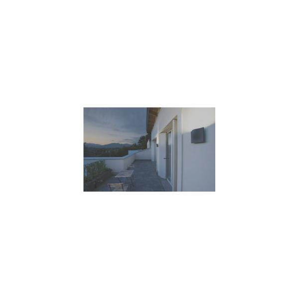 SLV VILUA S Outdoor Wandaufbauleuchte, anthrazit, 3000K, IP54, 100°, 405lm (1002503)