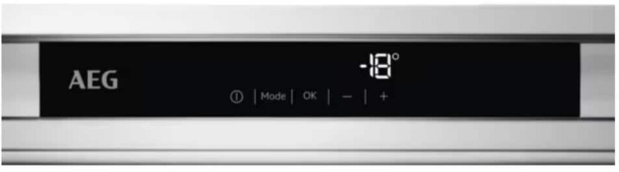 AEG TAB7N12EF Einbau-Gefrierschrank, 122,5 cm, 122 Liter, No-Frost, Festtür, weiß