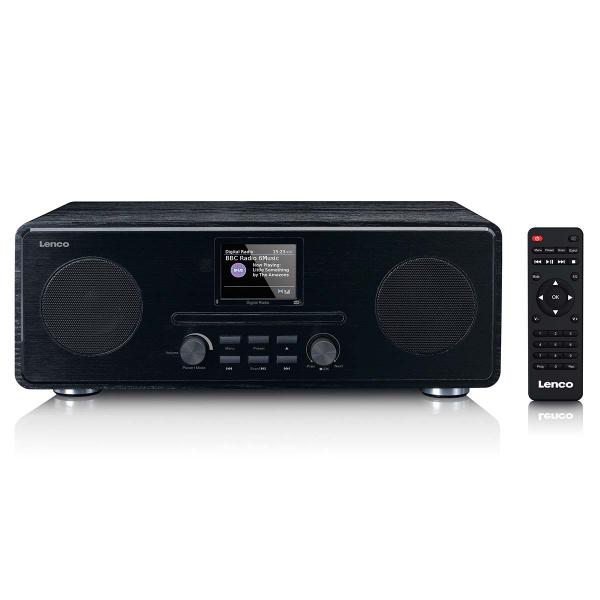 DAB+ FM-Radio mit CD-MP3-Player Bluetooth® Schwarz