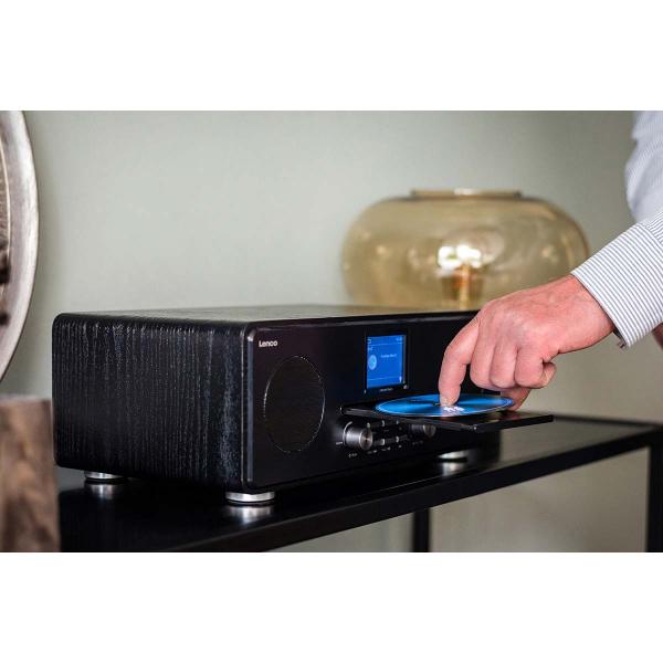 DAB+ FM-Radio mit CD-MP3-Player Bluetooth® Schwarz